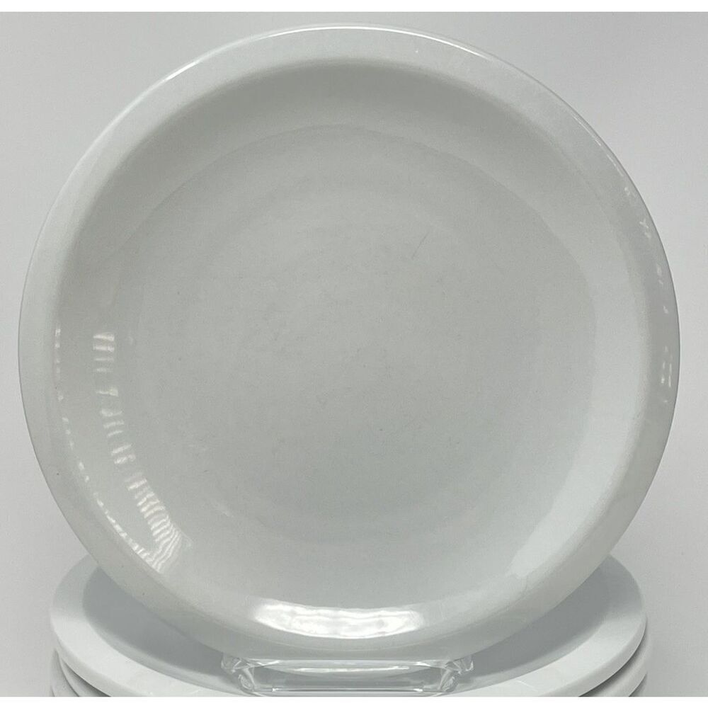Culinary Arts CAFEWARE Restaurant Dinner Plate 9.75" Heavy White Porcelain